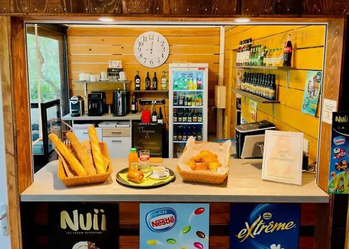 Campsite Sur Pilotis Avec Terrasse Au Calme - Api-1-52-1502 *