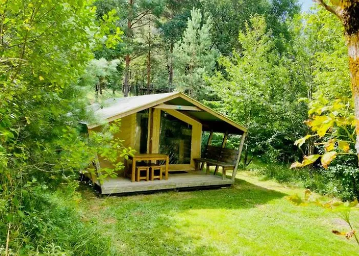 Campsite Sur Pilotis Avec Terrasse Au Calme - Api-1-52-1502