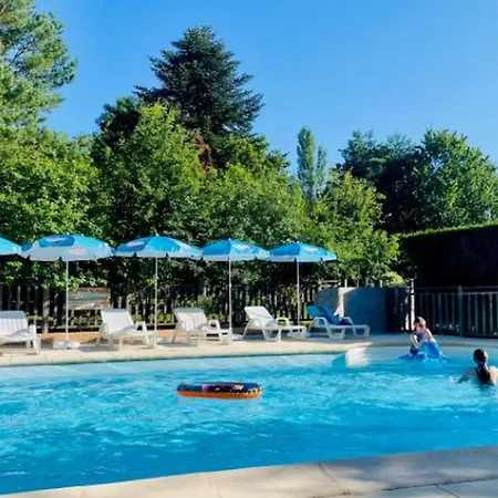 Sur Pilotis Avec Terrasse Au Calme - Api-1-52-1502 Campingplatz Camon (Languedoc-Roussillon)