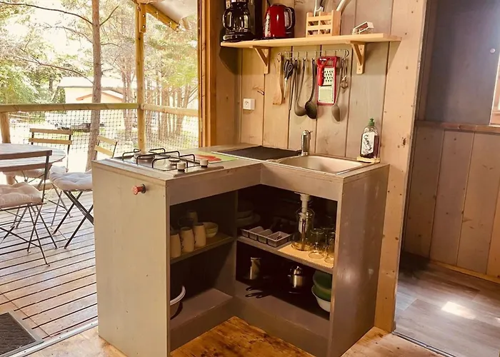 Kamp alanı Sur Pilotis Avec Terrasse Au Calme - Api-1-52-1502